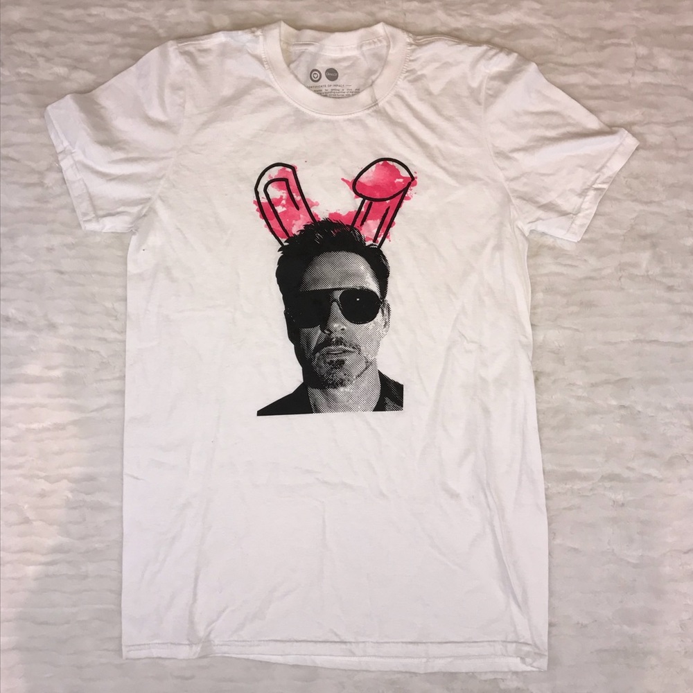 Small Robert Downy Jr. Graphic T-Shirt